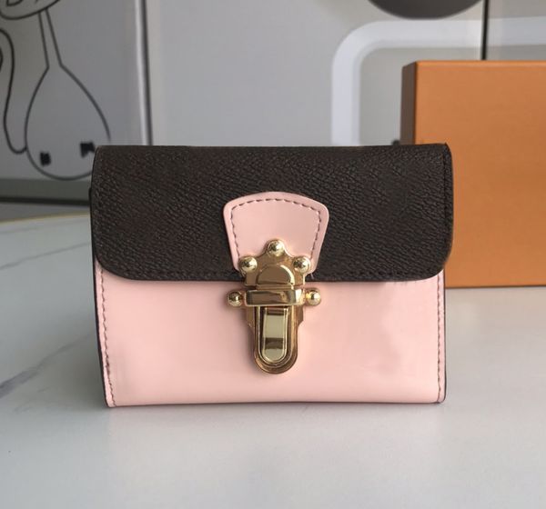 fashion designer wallets luxury small purses womens patent leather hasp wallet high-quality monograms short credit card holders ladies money, Red;black
fashion designer wallets luxury small purses womens patent leather hasp wallet high-quality monograms short credit card holders ladies money, Red;black