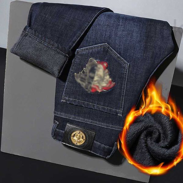 men's jeans designer autumn winter style plush thick embroidered jeans korean slim fitting cotton pants with small feet gfvs, Blue
men's jeans designer autumn winter style plush thick embroidered jeans korean slim fitting cotton pants with small feet gfvs, Blue