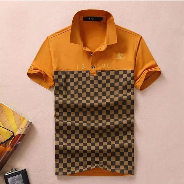 lvs mens polos designer polo neck short sleeved hemd men button shirt pure cotton homme camisa masculina patchwork letter square pattern cas, White;black
lvs mens polos designer polo neck short sleeved hemd men button shirt pure cotton homme camisa masculina patchwork letter square pattern cas, White;black