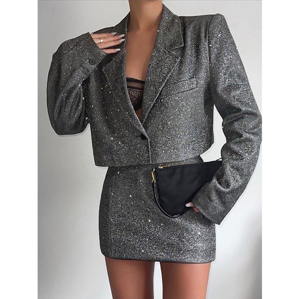 two piece dress gtpdpllt autumn bright silk shiny set outfits green long sleeve blazer mini skirt female skinny party 230324, White
two piece dress gtpdpllt autumn bright silk shiny set outfits green long sleeve blazer mini skirt female skinny party 230324, White