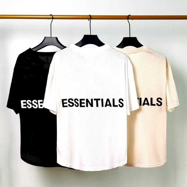 fog t shirt mens essentialls designer tees ess women tshirts fg mesh short sleeve tee loose breathability base tshirt, White;black
fog t shirt mens essentialls designer tees ess women tshirts fg mesh short sleeve tee loose breathability base tshirt, White;black