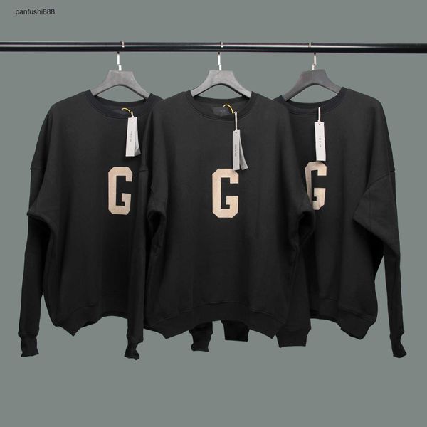 casual sweater zgpbfear god7th fos season 7 g-word flocked printed round neck sweater men's and women's high street u2ju, Black
casual sweater zgpbfear god7th fos season 7 g-word flocked printed round neck sweater men's and women's high street u2ju, Black