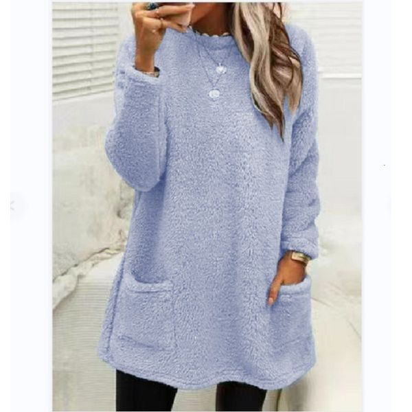 women's hoodies sweatshirts women autumn winter warm oneck lamb fleece pullover casual sweatshirt pocket straight tshirt 230325, Black
women's hoodies sweatshirts women autumn winter warm oneck lamb fleece pullover casual sweatshirt pocket straight tshirt 230325, Black