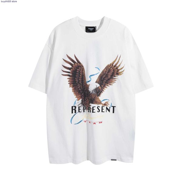0pug 2023 new men's and women's t shirt fashion design brand present autumn winter popular high street eagle print short sleeve te, White;black 
0pug 2023 new men's and women's t shirt fashion design brand present autumn winter popular high street eagle print short sleeve te, White;black
