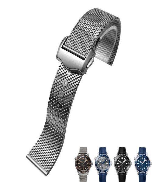 watch bands titanium steel 20mm chain strap for omega 007 seamaster diver 300 watch band replace milanese stainless b4267027, Black;brown
watch bands titanium steel 20mm chain strap for omega 007 seamaster diver 300 watch band replace milanese stainless b4267027, Black;brown