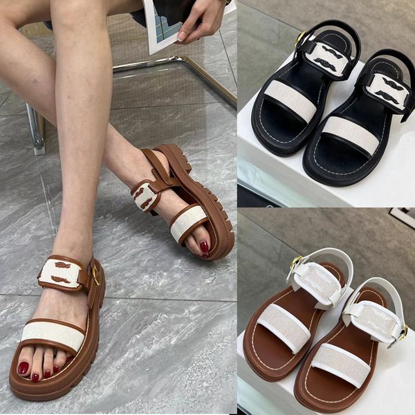 2023 designer luxury classic roman buckle straps sandals womens 100% leather metal buckles slippers lady outdoor beach platform flat sports, Black
2023 designer luxury classic roman buckle straps sandals womens 100% leather metal buckles slippers lady outdoor beach platform flat sports, Black