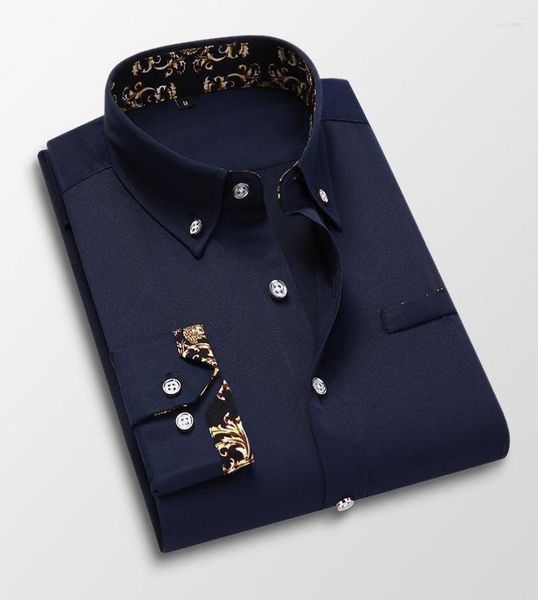men039s dress shirts fashion for men autumn long sleeve print patchwork white formal clothing male black business slim fit4795232, White;black
men039s dress shirts fashion for men autumn long sleeve print patchwork white formal clothing male black business slim fit4795232, White;black