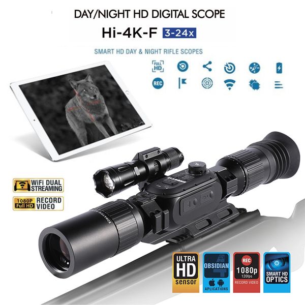 very large telescope 3-24x sony 4k digital night vision scope wifi ios & android with 10w 850nm infrared flashlight
very large telescope 3-24x sony 4k digital night vision scope wifi ios & android with 10w 850nm infrared flashlight