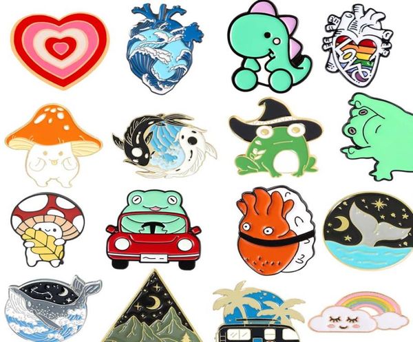 cartoon enamel brooch pins heart frog rainbow moon dinosaur animal brooches lapel pins badge fashion jewelry gift will and sandy8721467, Gray
cartoon enamel brooch pins heart frog rainbow moon dinosaur animal brooches lapel pins badge fashion jewelry gift will and sandy8721467, Gray