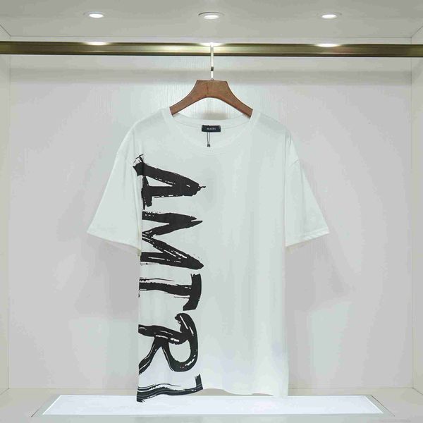 designer fashion maker tide brand mairi large letter printed cotton men's and women's short sleeve tshirts are available for a lon, White
designer fashion maker tide brand mairi large letter printed cotton men's and women's short sleeve tshirts are available for a lon, White