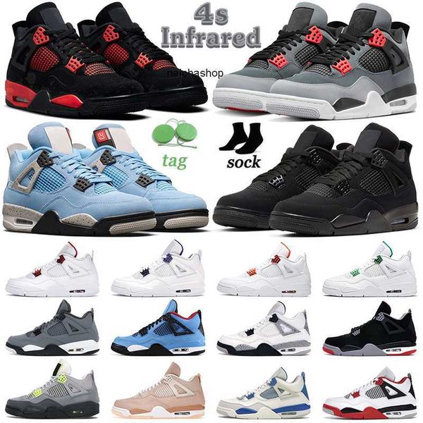 4 4s jumpman basketball shoes for men women infrared fire red thunder black cat bred motosports university blue white oreo mens trainers spo
4 4s jumpman basketball shoes for men women infrared fire red thunder black cat bred motosports university blue white oreo mens trainers spo