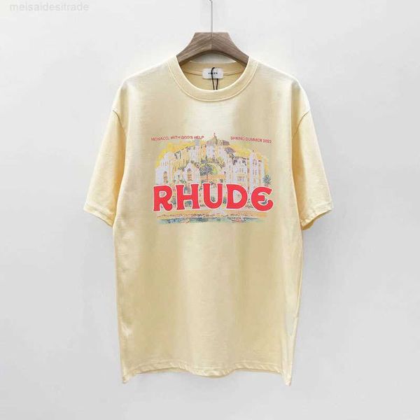 designer oversize plus cloth trendy rh limited rhude leisure high street hip hop loose round neck short sleeve tshirtbegn, White
designer oversize plus cloth trendy rh limited rhude leisure high street hip hop loose round neck short sleeve tshirtbegn, White