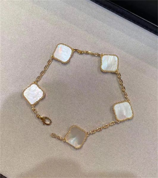 clover bracelet fashion classic 4/four leaf charm bracelets bangle chain 18k gold agate shell mother-of-pearl for girl wedding mother', Golden;silver
clover bracelet fashion classic 4/four leaf charm bracelets bangle chain 18k gold agate shell mother-of-pearl for girl wedding mother', Golden;silver