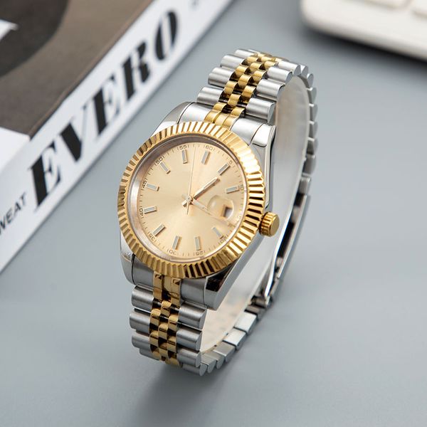 luxury watches for women men watch automatic datejust 36/41mm stainless steel folding buckle sapphire waterproof montre de luxe watchs chris, Slivery;brown
luxury watches for women men watch automatic datejust 36/41mm stainless steel folding buckle sapphire waterproof montre de luxe watchs chris, Slivery;brown