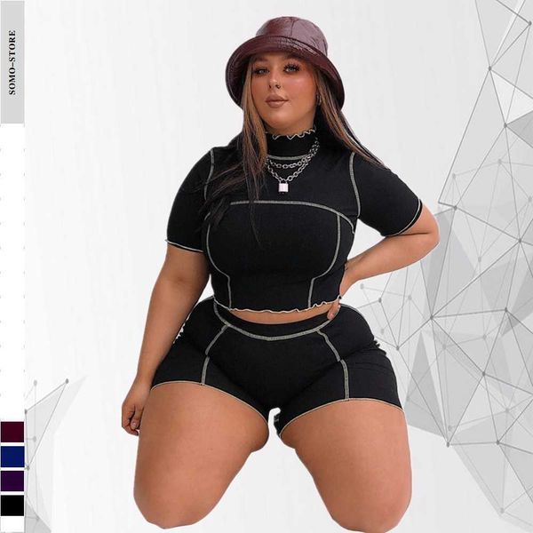 plus size dresses turtleneck short sleeves shorts sets casual style women clothing slim black two piece set 4xl wholesale dropshipping 23030
plus size dresses turtleneck short sleeves shorts sets casual style women clothing slim black two piece set 4xl wholesale dropshipping 23030