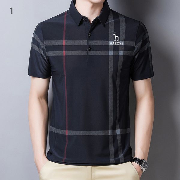 men's polos hazzys summer golf short sleeve men middle-aged men casual milk silk half sleeve t-shirt men's clothes ice silk polo s, White;black
men's polos hazzys summer golf short sleeve men middle-aged men casual milk silk half sleeve t-shirt men's clothes ice silk polo s, White;black