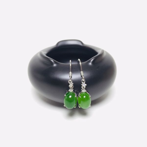 natural 925 sterling silver dangle & chandelier green jasper simple retro temperament earrings jewelry individuality for woman
natural 925 sterling silver dangle & chandelier green jasper simple retro temperament earrings jewelry individuality for woman