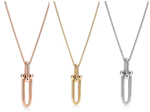 luxury fashion hardwear jewelry necklace designer horseshoe pendants series necklaces rose gold platinum jewellery for woman 60153372, Silver
luxury fashion hardwear jewelry necklace designer horseshoe pendants series necklaces rose gold platinum jewellery for woman 60153372, Silver