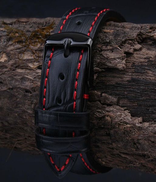 18mm 19mm 20mm 21mm 22mm 23mm 24mm mens genuine leather black croco grain red stitch watch band strap 2206202837908, Black;brown
18mm 19mm 20mm 21mm 22mm 23mm 24mm mens genuine leather black croco grain red stitch watch band strap 2206202837908, Black;brown