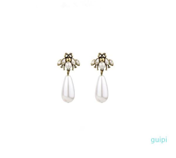 women brand fashion cute crystal bees stud earrings female vintage pearl earrings enamel animal jewelry wedding brincos accessorie8591932, Golden;silver
women brand fashion cute crystal bees stud earrings female vintage pearl earrings enamel animal jewelry wedding brincos accessorie8591932, Golden;silver
