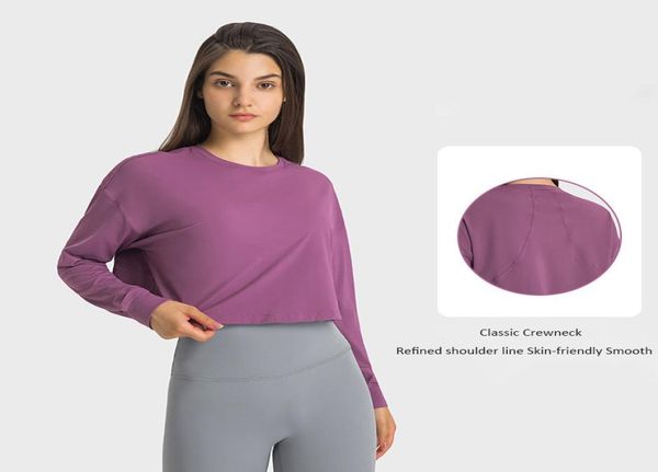 cropped relaxed fit sweatshirts waist length yoga long sleeve shirts breathable workout tee quickdrying sports hoodie women 6698651
cropped relaxed fit sweatshirts waist length yoga long sleeve shirts breathable workout tee quickdrying sports hoodie women 6698651