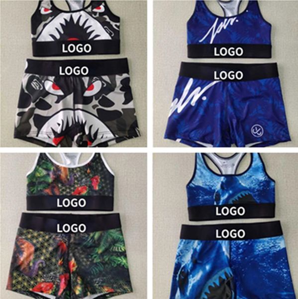 fashion cartoon tracksuits women quick drying vest and shorts two piece set sports fitness set designer print letter camouflage outfits, Gray
fashion cartoon tracksuits women quick drying vest and shorts two piece set sports fitness set designer print letter camouflage outfits, Gray