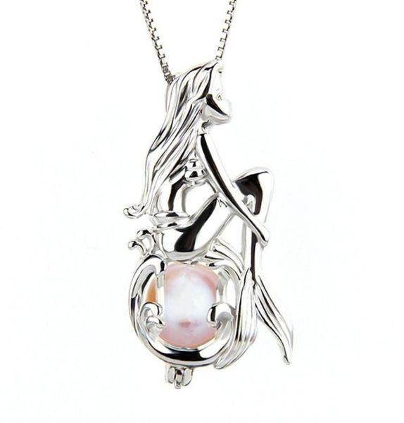 unique design mermaid imitation pearl cage pendant necklace beautiful women female jewelry collier femme7946782, Silver
unique design mermaid imitation pearl cage pendant necklace beautiful women female jewelry collier femme7946782, Silver