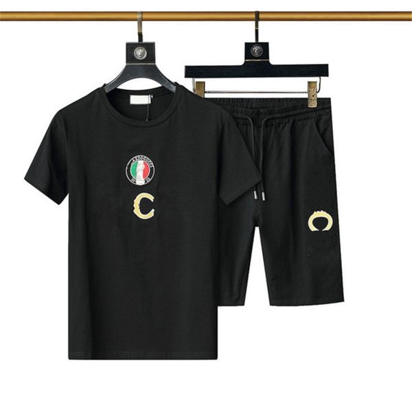 men's tracksuits summer casual dressing small round collar classic letter pattern fashion printing men's short sleeves and shorts, Gray
men's tracksuits summer casual dressing small round collar classic letter pattern fashion printing men's short sleeves and shorts, Gray