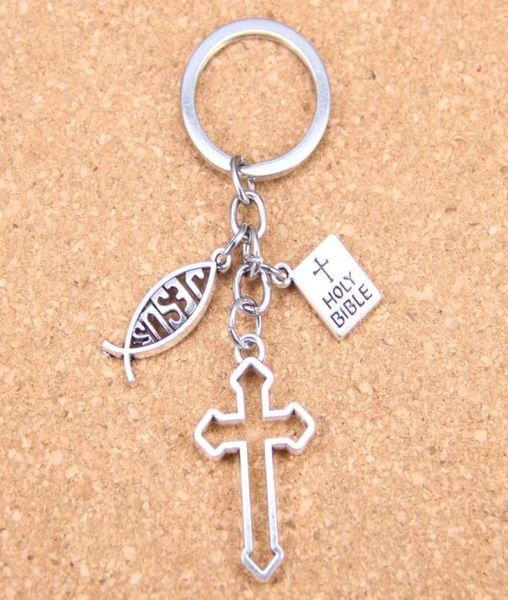 key rings 20pcs fashion diy keychain jesus cross book holy bible pendants men jewelry car key chain souvenir for gift 2303022803043, Slivery;golden
key rings 20pcs fashion diy keychain jesus cross book holy bible pendants men jewelry car key chain souvenir for gift 2303022803043, Slivery;golden