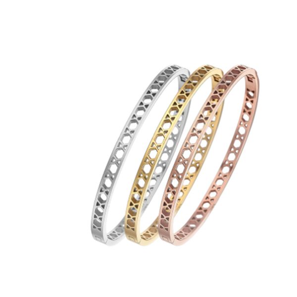 gold bangles for women,stainless steel bracelet 4mm narrow version personality design hollowed out hexagon buckle bracelet wholesale, Black
gold bangles for women,stainless steel bracelet 4mm narrow version personality design hollowed out hexagon buckle bracelet wholesale, Black