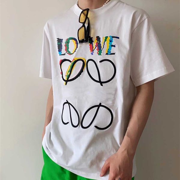 80% off factory outlet online high edition 2023 summer new fashion luos colorful print men's and women's loose short sleeve t-shir, White;black
80% off factory outlet online high edition 2023 summer new fashion luos colorful print men's and women's loose short sleeve t-shir, White;black