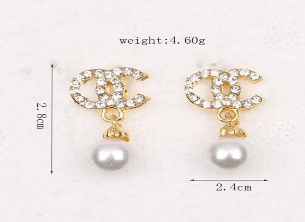 20styles brand designer double letter stud earrings fashion women gold plated silver plated earring geometric annulus diamond earl8161363, Golden;silver
20styles brand designer double letter stud earrings fashion women gold plated silver plated earring geometric annulus diamond earl8161363, Golden;silver