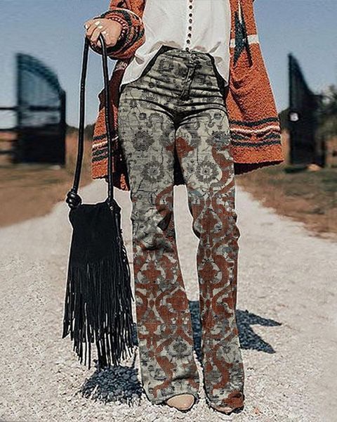 women's jeans 3d carpet vintage pattern printed jeans painted pants ladies elegant style denim trousers ladies casual jeans big size st, Blue
women's jeans 3d carpet vintage pattern printed jeans painted pants ladies elegant style denim trousers ladies casual jeans big size st, Blue