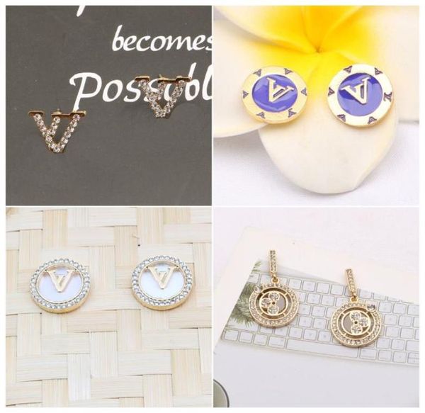 designer earrings ear stud designers brand 18k gold plated double letters fashion women temperament earring wedding party jewerlry5617891, Golden;silver
designer earrings ear stud designers brand 18k gold plated double letters fashion women temperament earring wedding party jewerlry5617891, Golden;silver