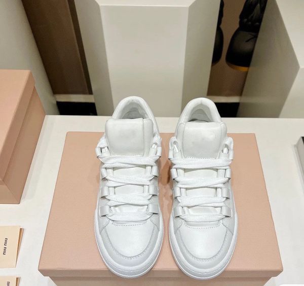 miu 2023 new small white shoes women's comfortable casual shoes flat-bottomed raised daddy shoes outdoor coach shoes sneakers with box, Black
miu 2023 new small white shoes women's comfortable casual shoes flat-bottomed raised daddy shoes outdoor coach shoes sneakers with box, Black