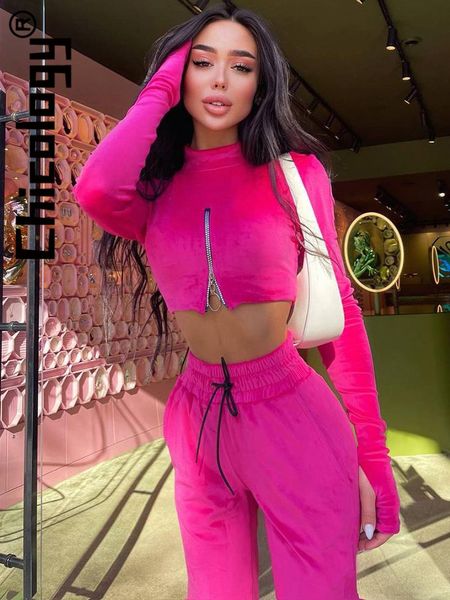 women's two piece pants chicology velvet long sleeve zipper crop shirt slim 2 piece pants sets casual streetwear autumn winter women wh, White
women's two piece pants chicology velvet long sleeve zipper crop shirt slim 2 piece pants sets casual streetwear autumn winter women wh, White
