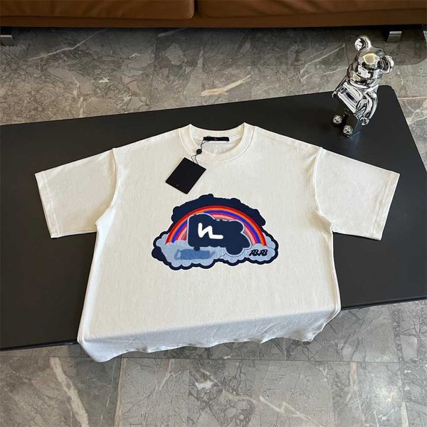 80% off factory outlet online the correct version of runway style with colorful colors depicting rainbow print short sleeve t-shirt os drop, White;black
80% off factory outlet online the correct version of runway style with colorful colors depicting rainbow print short sleeve t-shirt os drop, White;black