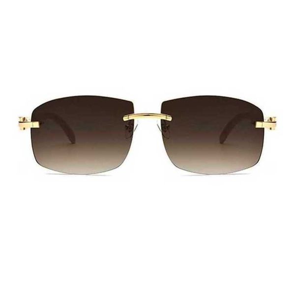 luxury designer new sunglasses rimless man brown/black frame uv400 driving eyeglasses come with boxkajia, White;black
luxury designer new sunglasses rimless man brown/black frame uv400 driving eyeglasses come with boxkajia, White;black