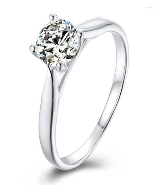 cluster rings anziw four prongs 925 sterling silver moissanite diamond 5mm solitaire round wedding engagement women jewelry3534459, Golden;silver
cluster rings anziw four prongs 925 sterling silver moissanite diamond 5mm solitaire round wedding engagement women jewelry3534459, Golden;silver
