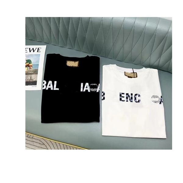 designer men's t-shirts man woman luxury brand tees t shirt summer round neck short sleeves outdoor fashion leisure pure cotton letters, White;black
designer men's t-shirts man woman luxury brand tees t shirt summer round neck short sleeves outdoor fashion leisure pure cotton letters, White;black