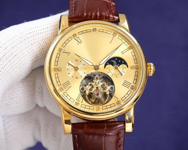 women's watch boutique men's leisure watch designer brand genuine leather watch men's fully automatic mechanical movement wat, Slivery;golden
women's watch boutique men's leisure watch designer brand genuine leather watch men's fully automatic mechanical movement wat, Slivery;golden