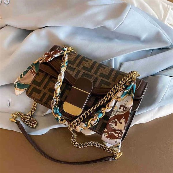 handbag 2023 new bag women messenger chain square