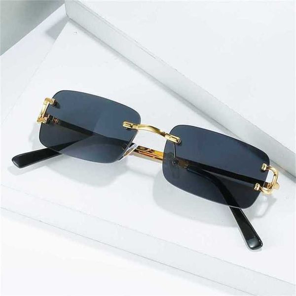 10% off luxury designer new men's and women's sunglasses 20% off card frameless trend small box ocean slice trimming optical glass, White;black
10% off luxury designer new men's and women's sunglasses 20% off card frameless trend small box ocean slice trimming optical glass, White;black