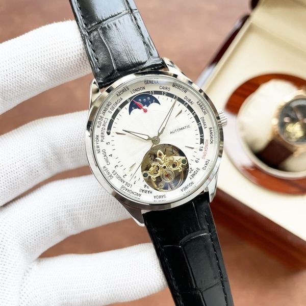 boutique men's leisure watch women's leisure watch men's fully automatic mechanical movement watch 43mm genuine leather watch, Slivery;golden
boutique men's leisure watch women's leisure watch men's fully automatic mechanical movement watch 43mm genuine leather watch, Slivery;golden
