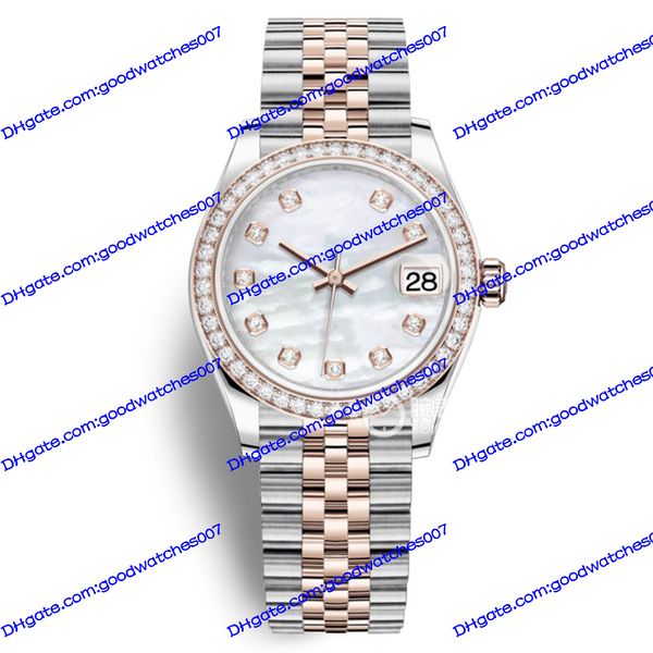women's watch 278381rbr 278381 31mm white dial stainless steel dual color rose gold band 2813 movement anniversary mechanical automatic, Slivery;brown
women's watch 278381rbr 278381 31mm white dial stainless steel dual color rose gold band 2813 movement anniversary mechanical automatic, Slivery;brown