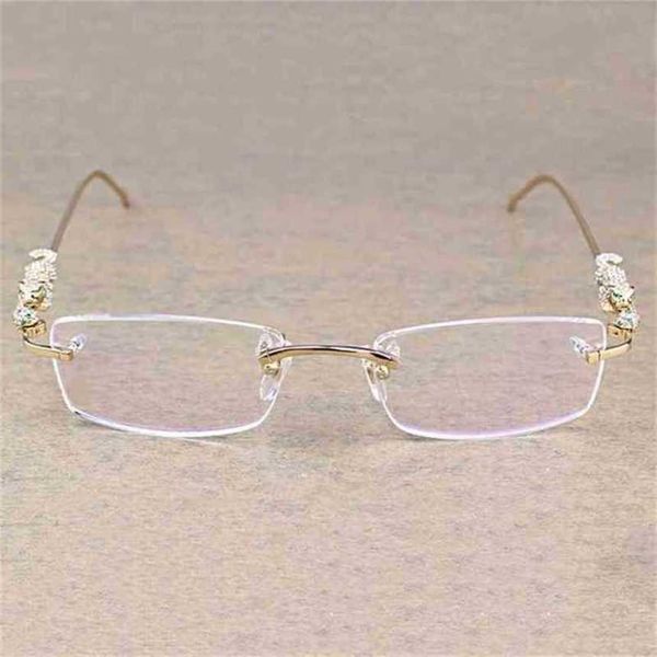 luxury designer fashion sunglasses 20% off vintage leopard rimless clear stone transparent glasses frame eyewear men accessories oculos eyeg, White;black
luxury designer fashion sunglasses 20% off vintage leopard rimless clear stone transparent glasses frame eyewear men accessories oculos eyeg, White;black