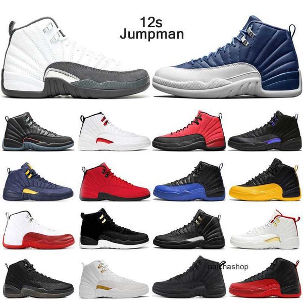 2023 12s basketball shoes 12 utility reverse flu game dark concord university blue cherry master mens trainers sport sneaker jorden jordon, Black
2023 12s basketball shoes 12 utility reverse flu game dark concord university blue cherry master mens trainers sport sneaker jorden jordon, Black