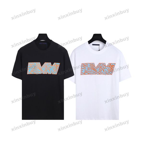 xinxinbuy men designer tee t shirt 23ss color letter printing short sleeve cotton women black white blue khaki s-xl, Black;brown
xinxinbuy men designer tee t shirt 23ss color letter printing short sleeve cotton women black white blue khaki s-xl, Black;brown