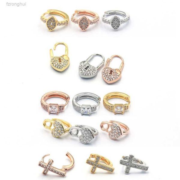 charm 18k genuine gold micro inlaid with zircon tetragonal lock earrings cross cartilage wf77, Golden
charm 18k genuine gold micro inlaid with zircon tetragonal lock earrings cross cartilage wf77, Golden