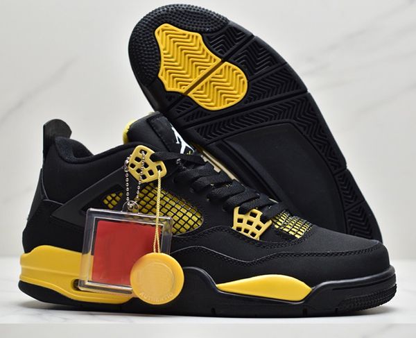 2023 release 4 thunder men basketball shoes 4s black white-tour yellow mens outdoor sneakers trainers sports 308497-008 with box
2023 release 4 thunder men basketball shoes 4s black white-tour yellow mens outdoor sneakers trainers sports 308497-008 with box